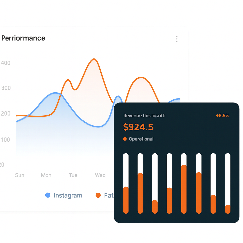 CRM - Gráficos - Laranja